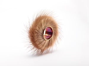 Meret Oppenheim :: Fur Ring