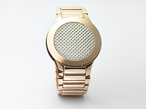 Liam Gillick, A Fragment of Future History (Gold)